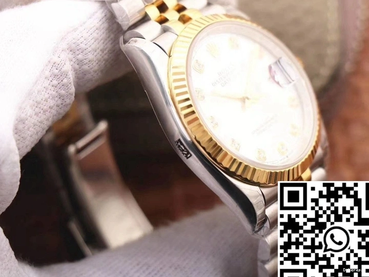 White Factory 126233 Dial Datejust Rolex EW 0402